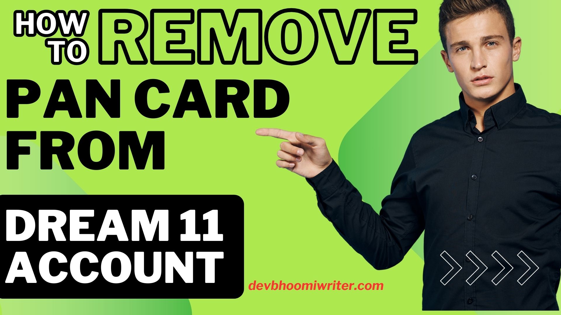 Remove PAN card from Dream11